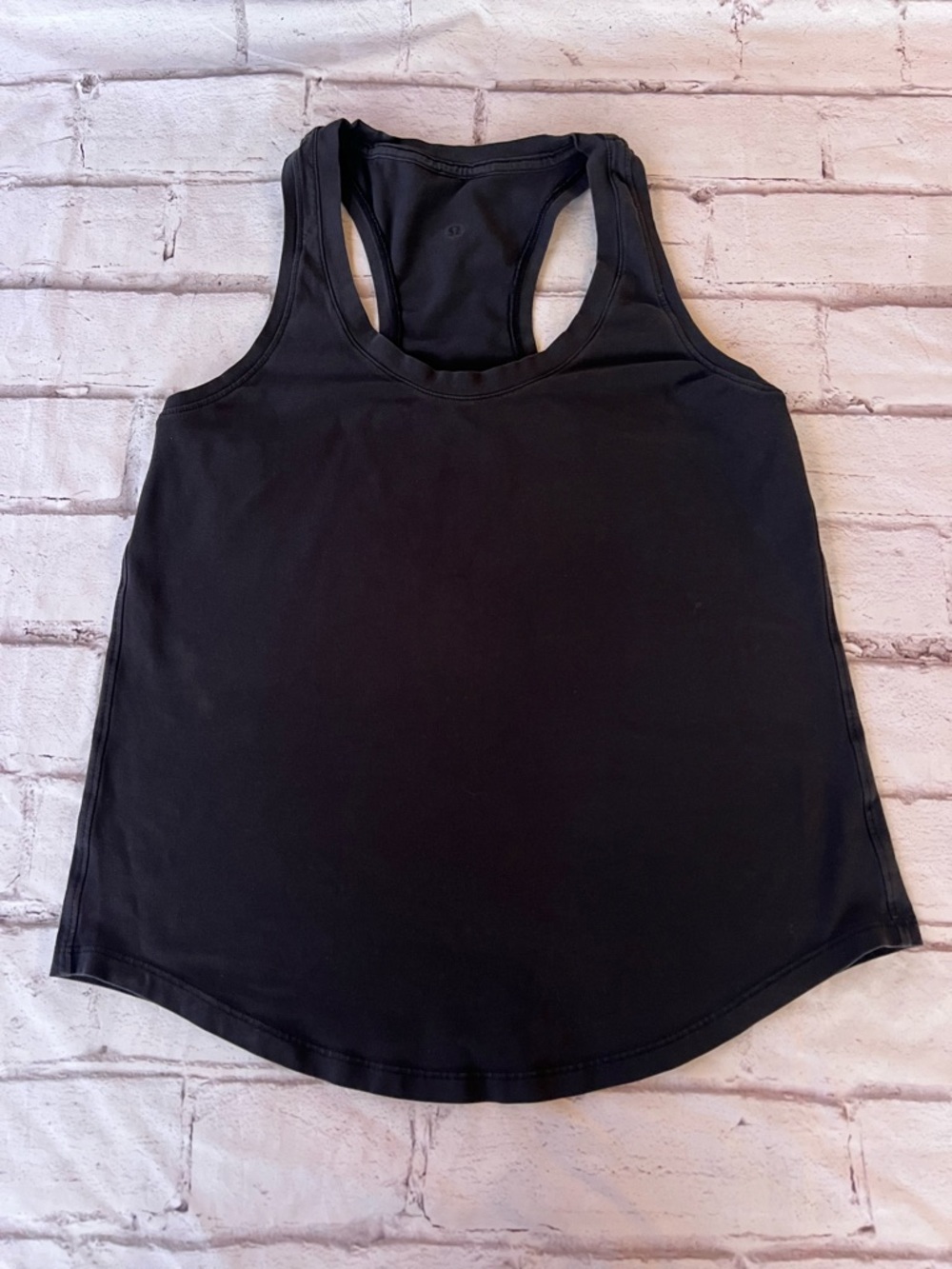 2 lululemon athletica Black and heather gray  Racerback Tanks